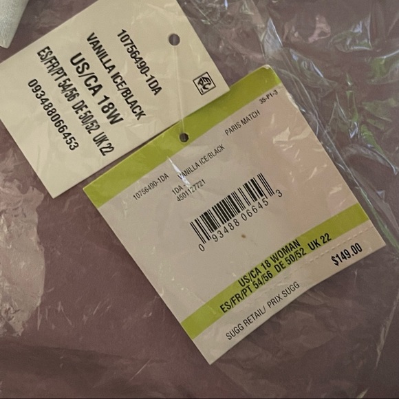 Women's Floral Embroidered Jewel Neck Jacket 18W - Picture 10 of 10